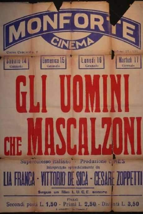 What Scoundrels Men Are!